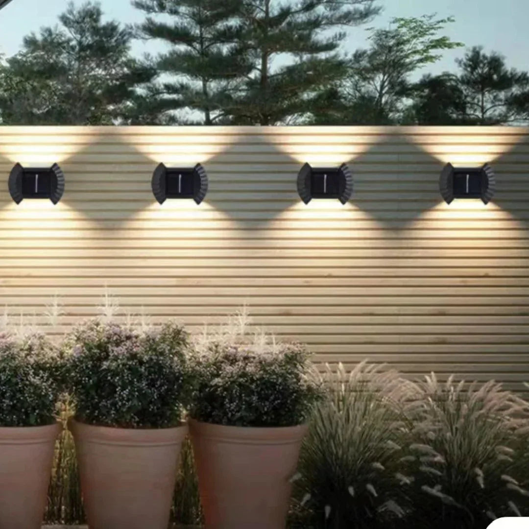 SET LAMPI SOLARE IN FORMA DE SCOICA