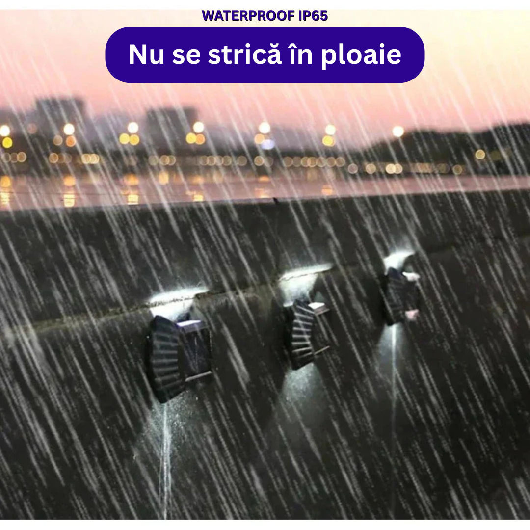 SET LAMPI SOLARE IN FORMA DE SCOICA