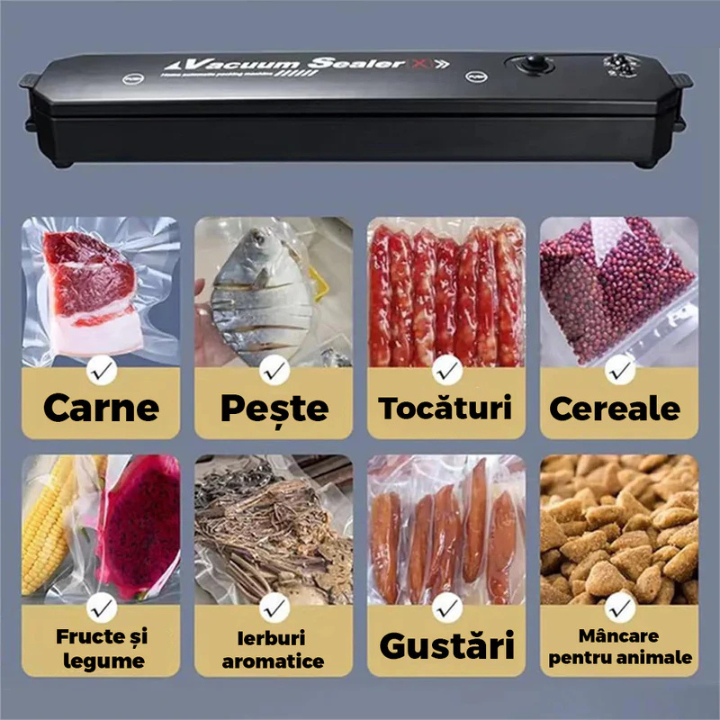 Aparat de vidat Inteligentă + 10 PUNGI CADOU