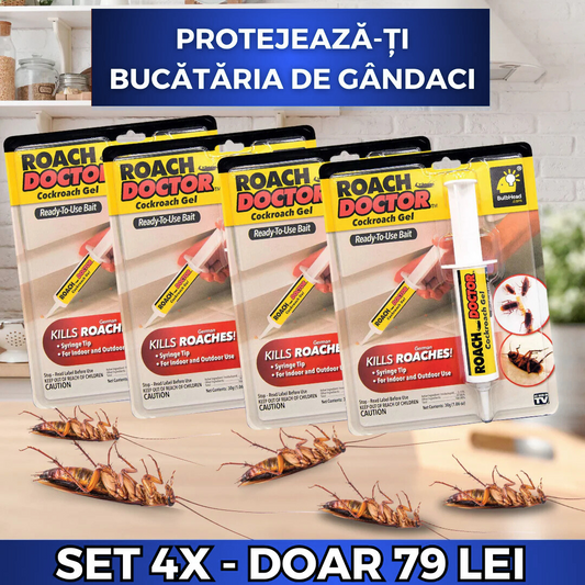 Set 2 / 4 Insecticid Tip Seringa, solutie Antigandaci